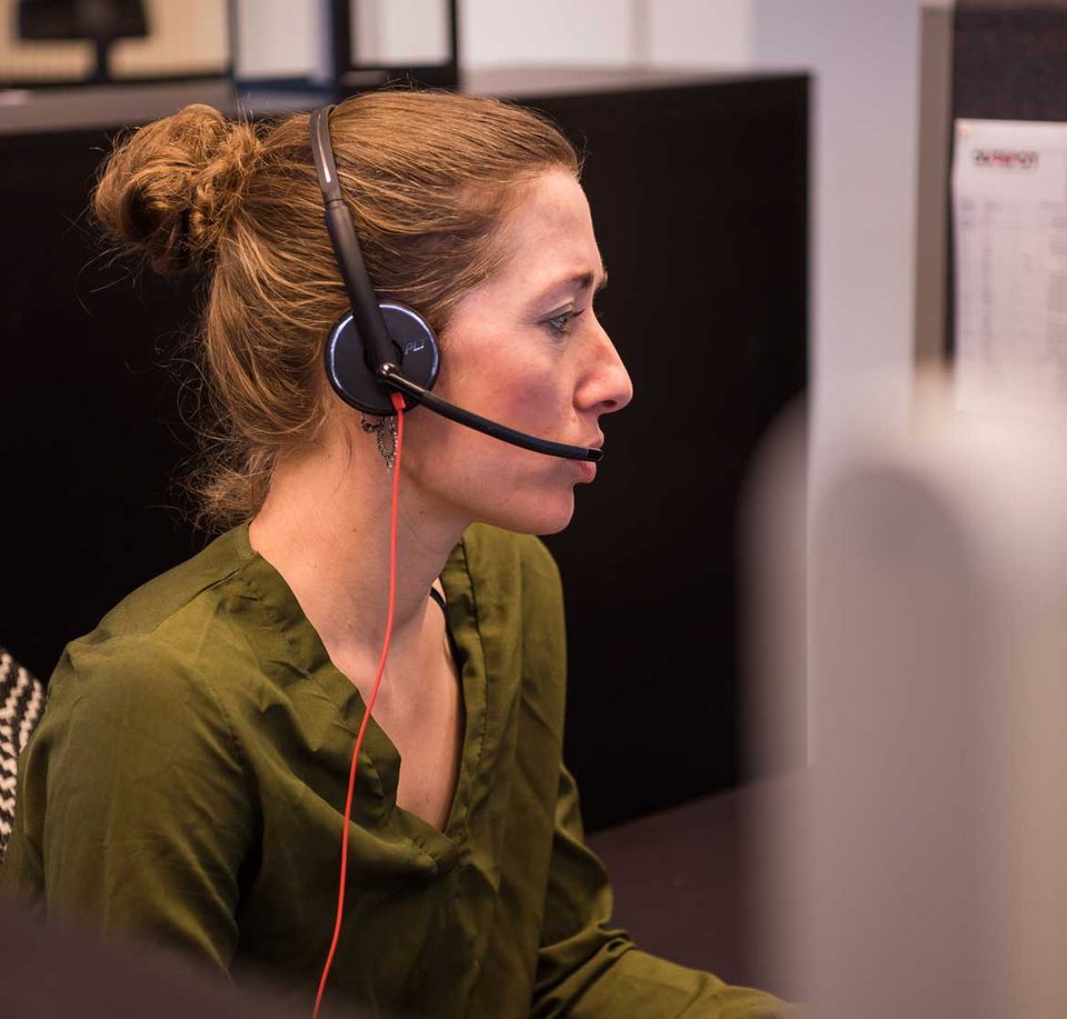 Customer service in English